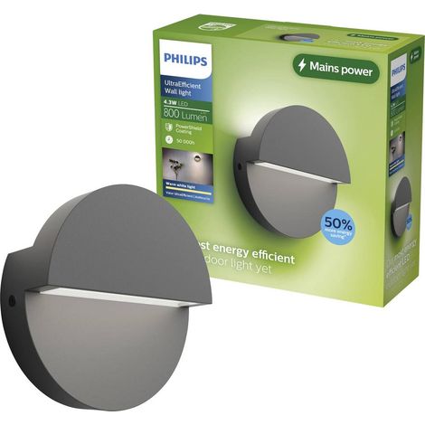 Philips Valor applique murale esterna antracite LED (1/5)