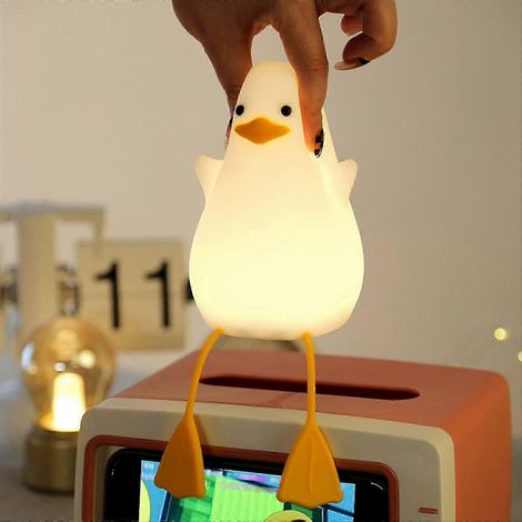 Guirlande lumineuse mouette mignonne, cadeau idéal pour femmes, adolescentes, bébés et enfants. Décoration kawaii pour chambre d'enfant. Économie d'énergie. Rechargeable. (1/5)