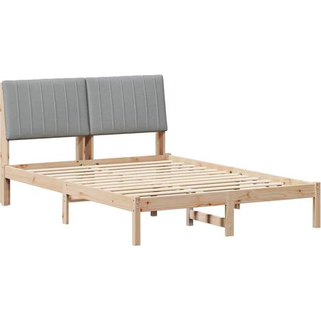 Maison Exclusive - Estructura de cama Marrón 135 x 190 cm Madera