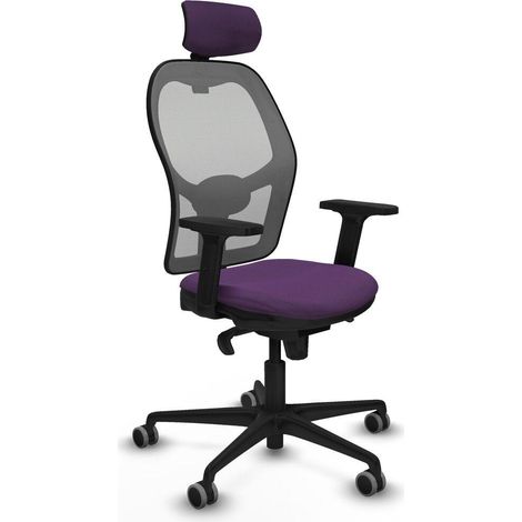 Piqueras-y-crespo Jorquera Chaise de bureau violet confortable (1/3)