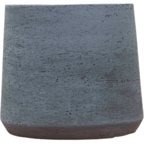 Pot de fleurs Anthracite - Jardinière ronde pour extérieur et intérieur - Ø 43 x H 39 cm - PANGIVO (1/2)