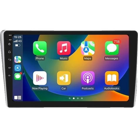 Lettore audio per auto intelligente, schermo da 9 pollici, compatibile con Toyota Avensis T25 2002-08, sistema operativo Android 13, P2-CP AHD (1/2)