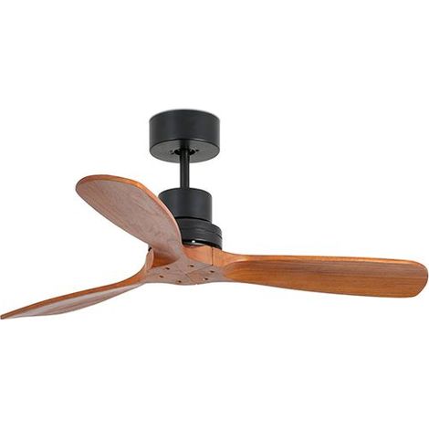 Ventilatore da soffitto a 3 pale – Motore CC 220-240 V – Telecomando incluso – 3 velocità 13-26-55 W – Portata d'aria 143,2 m³/min (1/5)