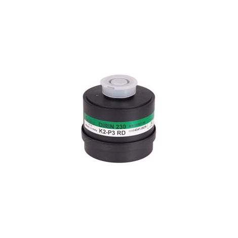 FILTRO COMBINATO DIRIN 230 A2 B2 E2 K2 P3 R D PER MASCHERA SELECTA  230 A2 B2 E2 K2 P3 R D    SEKUR