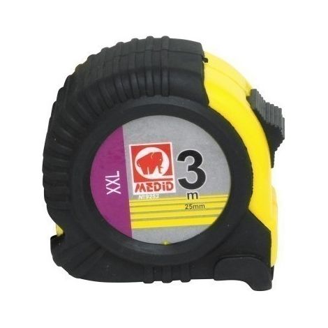 Flexometro medic c/f 06mt-25,0mm funda goma medid