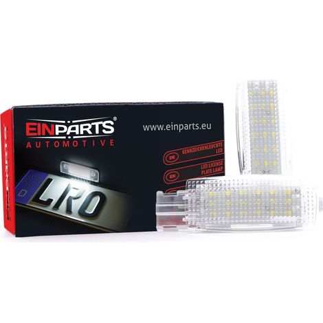 Luces LED para visera y techo, blanco frío de 6000 K, para VW Eos, Golf V, Jetta V/VI, Passat B6, B7, B8, Polo, Scirocco, Sharan, Tiguan (1/5)