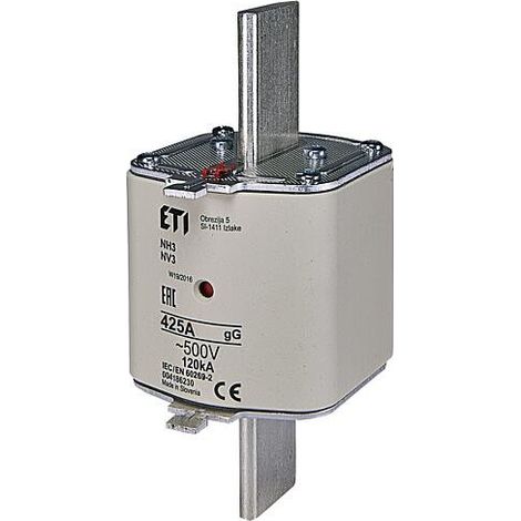 Fusible ETI NH NH3 gG 425A/500V, Cond. 3