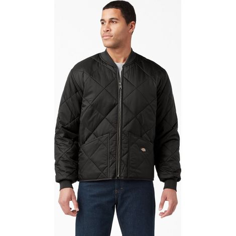 Dickies Diamond Steppjacke Schwarz XL (1/4)