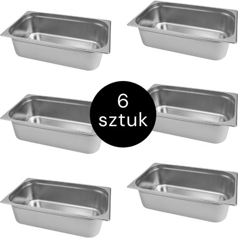 Contenitore GN Mega-M 1/1 530x325x150 (set da 6) N (1/2)