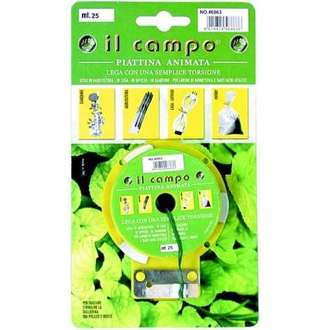 Fil de fer plat coupeur de 25 m Ilcampo 02461