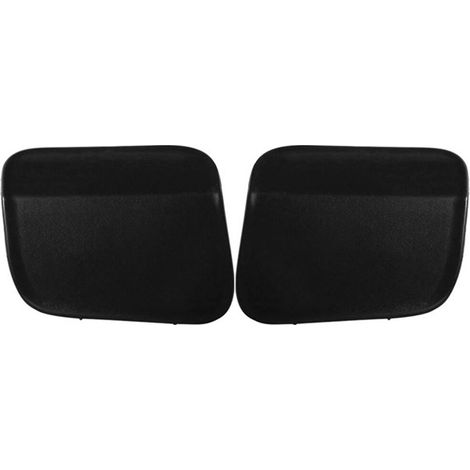 1 Paar Abschlepphakenabdeckungen 521270E150 und 521280E150 für die vordere Stoßstange des Toyota Highlander (Baujahre 20-23) (1/4)