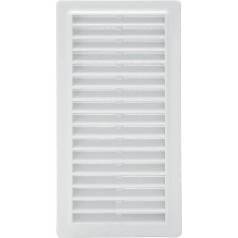 WOLFPACK LINEA PROFESIONAL rejilla plastico empotrar con malla posterior 25x12 cm. (1/3)