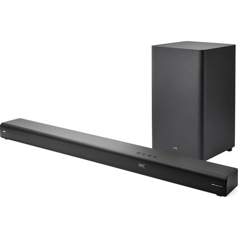 Barre de son JVC TH-E754B 3.1.2 360 W RMS Dolby Atmos Caisson de basses sans fil (1/5)