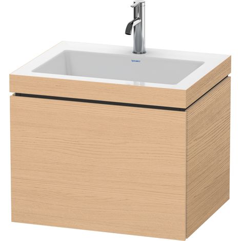Duravit L-Cube c-bonded Ensemble suspendu, 1 tiroir, sans (1/2)