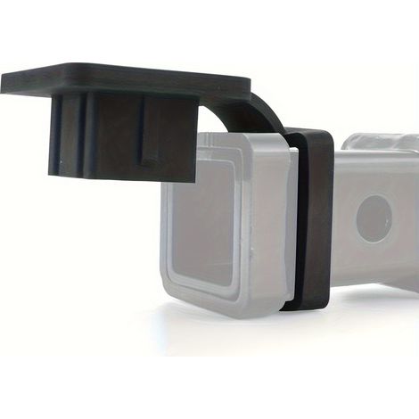 Pièces de modification automobile transfrontalières, crochet de remorquage, bouchon anti-poussière, cache-prise pour véhicule tout-terrain, protection carrée pour prise de remorquage, 5 cm (2 pouces) (1/4)