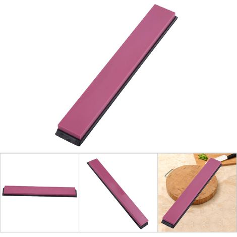 Pierre à aiguiser portable grain 3000 rose affûteuse manuelle pour couteaux et outils (1/5)