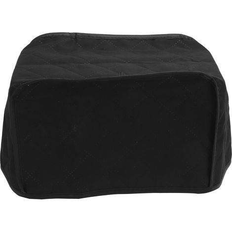 TOIVIZE-Housse anti-dérapante pour toaster en polyester avec protection efficace et design minimaliste noir (1/5)
