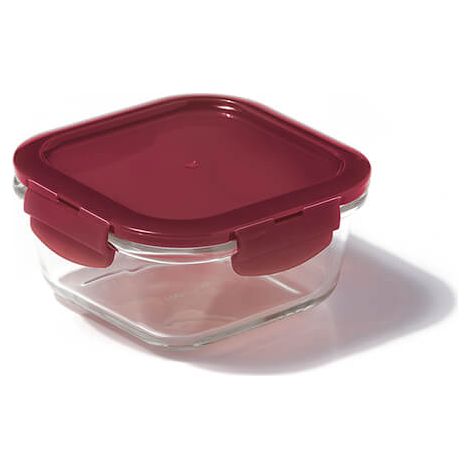 Lock & Lock Eco 500ml Square Oven Glass Container (1/3)