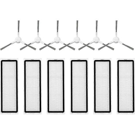 Ersatzteil- und Zubehörset für den Xiaomi S40C / E101 Saugroboter: Seitenbürste und HEPA-Filter