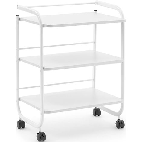 Kosmetikassistentenwagen 3 Böden 60 x 43 x 83 cm - weiß (1/3)