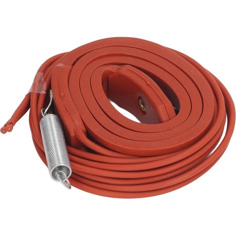 Selbstregulierendes Frostschutzheizkabel für Metall-/Kunststoffrohre, Spurenschutz, energiesparend, AC220V 45W, für den Hausgebrauch. (1/5)