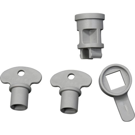 ACCESSORI PER SPORTELLO CONTATORE totale 4 pezzi