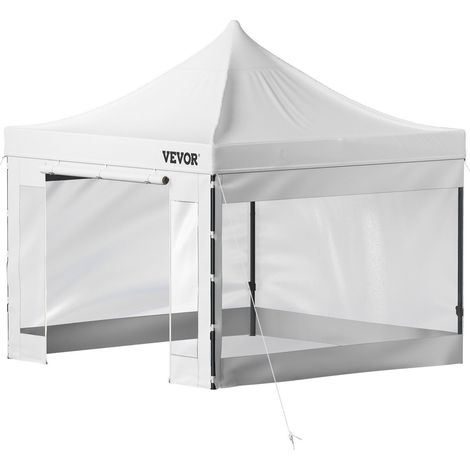 Tente pliante 3x3m avec parois amovibles, sac à roulettes, imperméable et UV, parfaite pour fêtes, jardin et extérieur. (1/5)