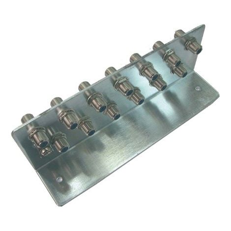 Bloque de puesta a tierra triax 350297 galvanizado doble cara
