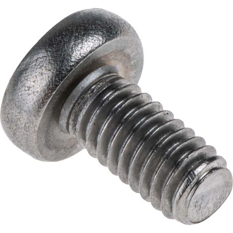 Vis à métaux RS PRO M4 à tête Cylindrique Pozidriv en Acier Inoxydable, 8mm ( Prix pour Sachet de 100 )