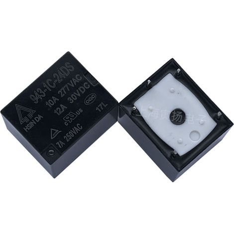 Xinda 943-1C-24DS24VDC7a 5-pin electromagnetic relay, on/off, original T73
