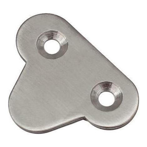 10 Stück Edelstahl Anstoßblech Nutverbinder Möbelverbinder Blech für Klapptisch 5-13 (1/3)