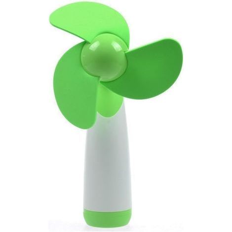 Mini ventilatore tascabile portatile ed ecologico, funziona con batterie AA (non incluse), estremamente silenzioso, ideale per casa e ufficio. (1/5)