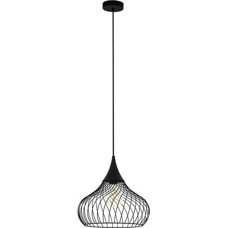 Eglo STAVERTON Lampadario a Sospensione, Nero (1/5)