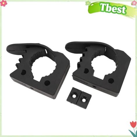 Support à pince en caoutchouc, support d'outils réglable robuste pour véhicules tout terrain UTV ATV camions bateaux trains 2 pièces (1/4)