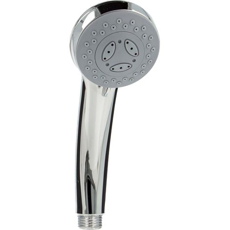 tecuro Handbrause ew-easy mit 3-Funktionen - Ø 69 mm mit Antikalkdüsen, verchromt (1/5)