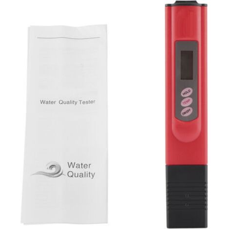 Detector de calidad del agua rojo sin pilas (Oferta relacionada) (1/3)