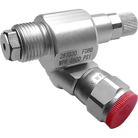 Joint pivotant à vannes d'arrêt 287030 pour pulvérisateur de peinture sans air 3600 PSI avec vannes de contrôle pour pulvérisations haute pression, multicolore (1/5)