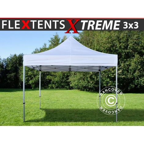 Pop up gazebo FleXtents Xtreme 50 3x3 m White (1/2)