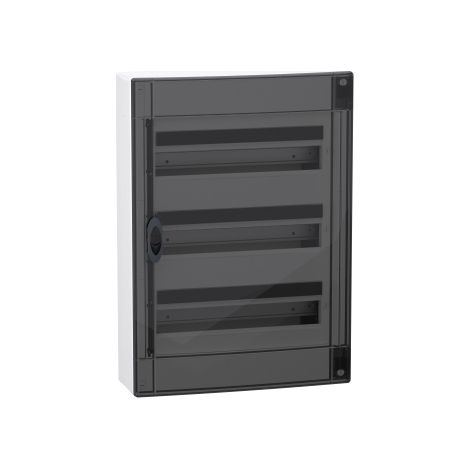 PrismaSeT XS - quadro da parete - 3R - 18M - PT - Porta trasparente fumé - LVSXM318