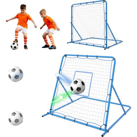 Rebondisseur de football, angle ajustable, cadre en acier durable, 4X4FT (1/2)