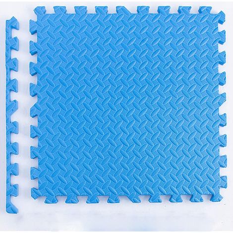 Lot de 10 Dalles Mousse Bébé - Tapis d'Éveil et de Ramper - Puzzle Mat 30x30x1cm - Sécurité Anti-Chute (1/5)