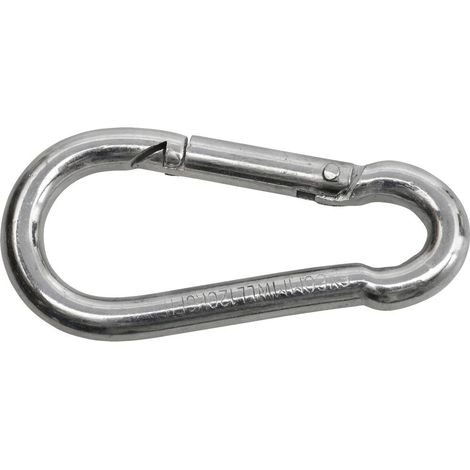 KARABINERHAKEN FW. STVZ. 10 X 100 25STCK