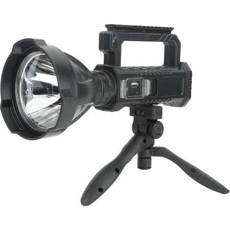 Wiederaufladbare Handtaschenlampe W590 mit starkem Licht, Spotlicht, USB-Aufladung, Weißlicht (1/5)