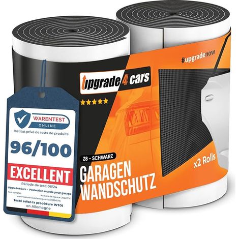 Mousse Protection Garage Mur Adhésive Noir Accessoires Auto (1/5)