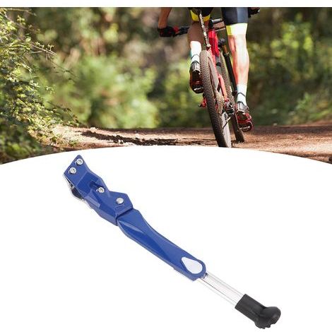 Aluminum alloy side bike rack, adjustable length, soft non-slip tips, waterproof for bicycles. (1/5)