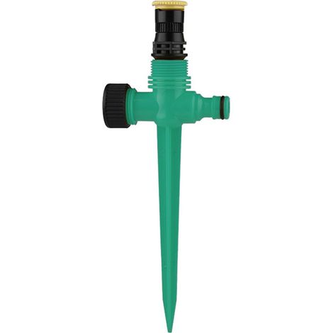 Arroseur Rotatif 360° - Réglage 90°/180°/360° - Pour Jardin Extérieur Pelouse Cour - Arroseur de Jardin ×1 (1/3)