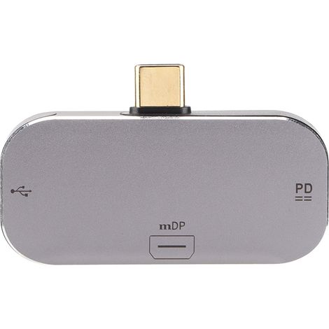 Station d'accueil 3-en-1 USB-C Mâle vers Mini DP, USB-A et USB-C Femelle pour Windows, Android et Mac (1/5)