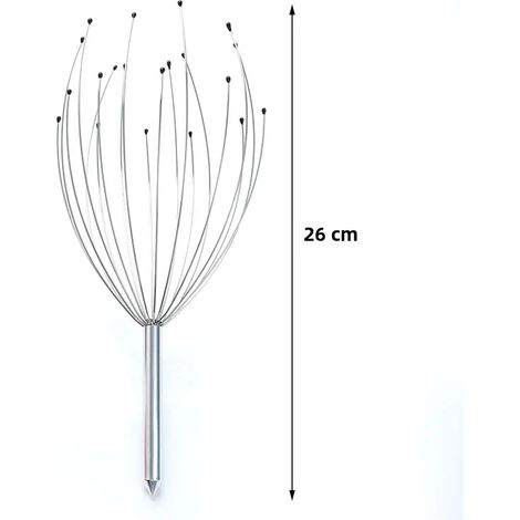 masseur de tête de pieuvre en acier inoxydable, outil de massage manuel en forme de scalpel, extracteur d'âme (1/5)