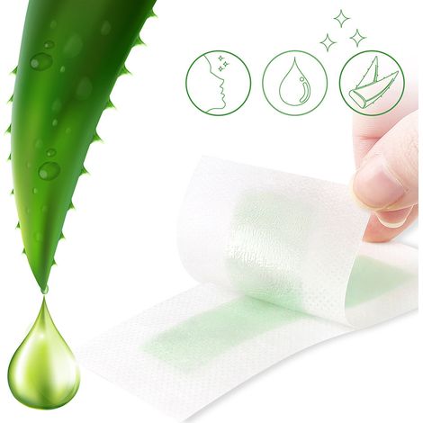 Bandes de cire pour l'épilation des bras, des jambes, des aisselles, des sourcils et du maillot (1/5)