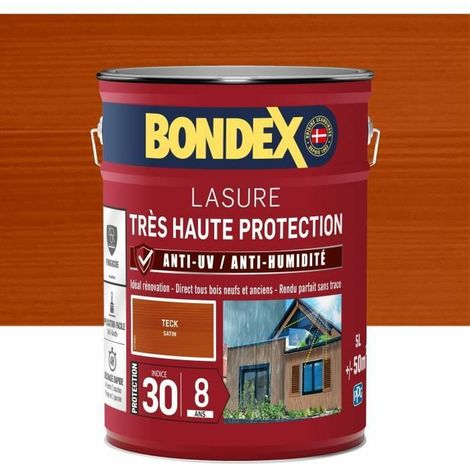 Bondex Lasur exterior alta protección teca 5L